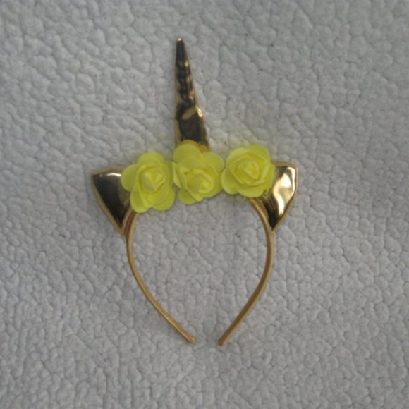 5/$30 Girls Four Piece Unicorn Headband Bundle - Picture 4 of 6